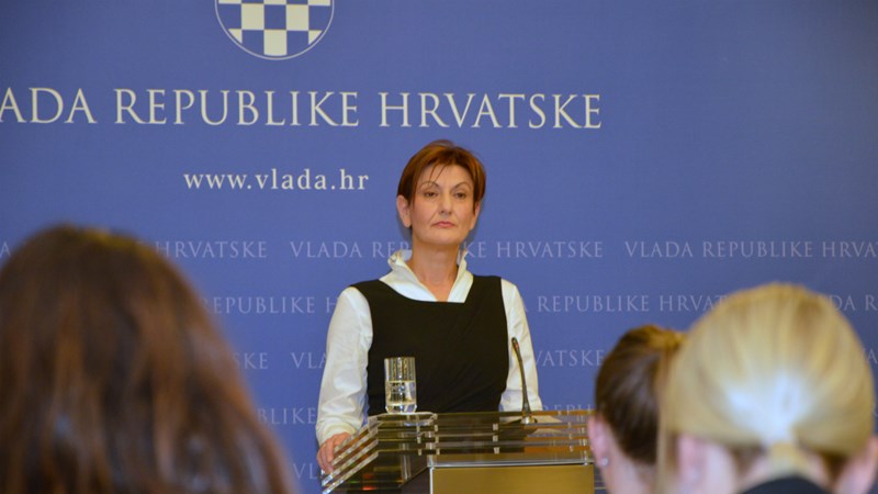 Potpredsjednica Dalić: Intenzivno radimo na zakonu čija je svrha zaštititi stabilnost našeg gospodarstva